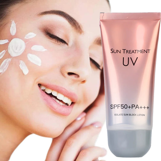 Lasting Sunscreen Cream Protector Facial Sun Block Spf50 Gel Isolation Lotion Cream Bleaching Creams Face Moisturizer Whitening