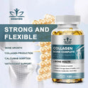 SNGHWE Bone Collagen Capsules Helps Support Joint Cartilage, Collagen Production & Calcium Absorption and Immune Support