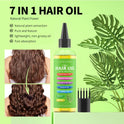7 in 1 Hair Serum Oil Strengthen Root Smoothing Deep Nourishing Repair Frizzy Hair Product Hair Care Essence For Men Women 120ml