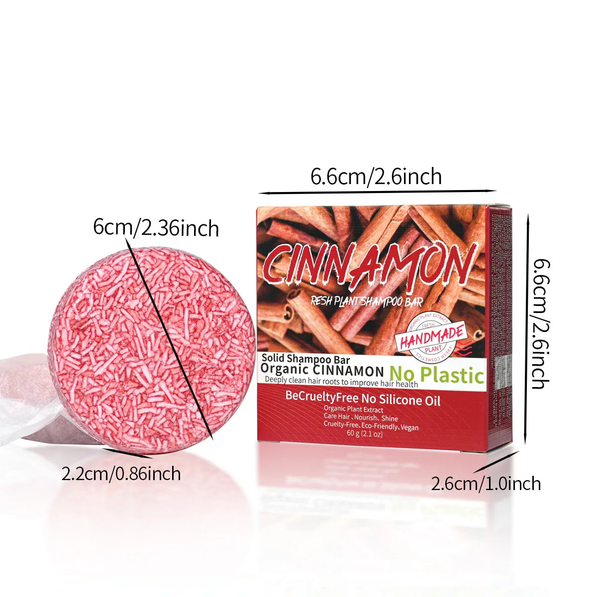 Private Label Cinnamon Essential Oil Shampoo Soap Handmade Soap Organic Natural Flavors Self Owned Packaging