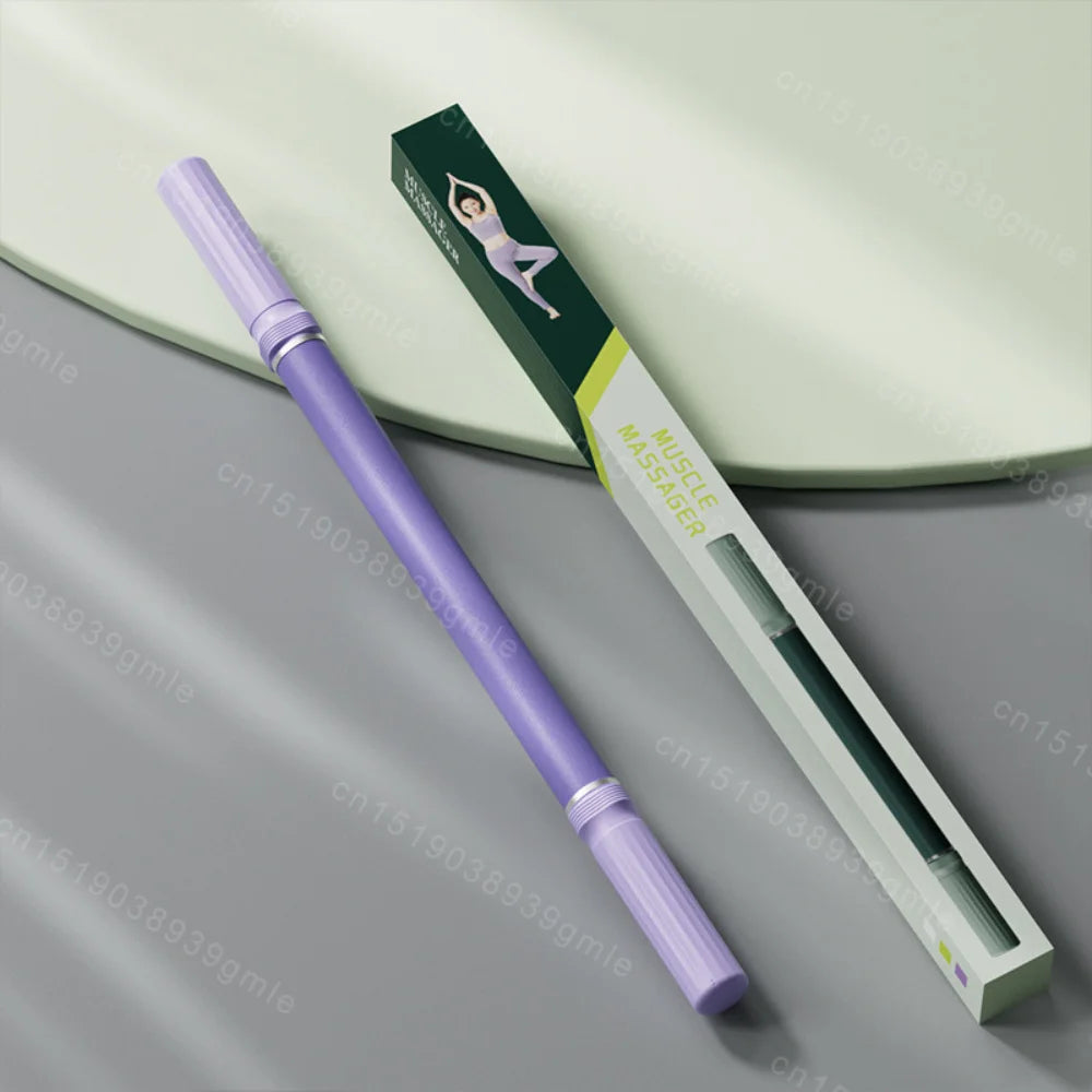 Yoga Massage Stick Yoga Fitness Wolf Teeth Muscles Massage Stick Calves Thigh Quadriceps Arm Forearm Relaxation Relieve soreness