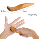 Wood Therapy Massage Tools Gua Sha Board Wooden Scraper Massage Rolls Lymphatic Drainage Tool for Release Cellulite Sore Muscle
