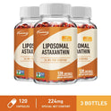 Liposomal Astaxanthin - Supports Eye, Cardiovascular, Joint and Skin Health As Well As Immunity and Accelerates Metabolism