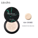 Life Girls Mushroom Moisture Air Cushion Smooth Creamy Texture Foundation Covers Blemishes Creates Flawless Light Base Makeup