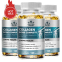 SNGHWE Bone Collagen Capsules Helps Support Joint Cartilage, Collagen Production & Calcium Absorption and Immune Support