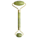 Facial Jade Massage Roller Set Guasha Board Double Heads Jade Roller for Face Natural Stone Massage Slimming Board Beauty Neck