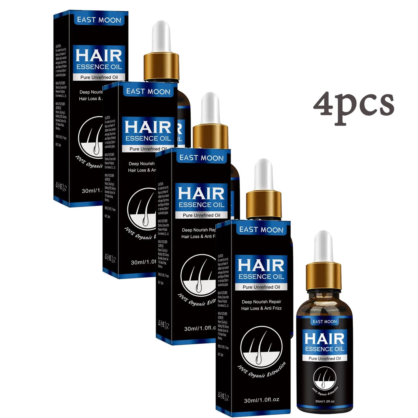Vitamin E Hair Growth Oil Prevent Baldness Repair Damaged Strengthen Roots Improving Loss Reduce Frizz Men Hair Essential Serum