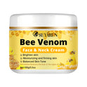 SUYARUN Premium Bee Venom Anti-Aging Face & Neck Cream - Firming Wrinkle Reduction, Deep Hydration Organic Formula.