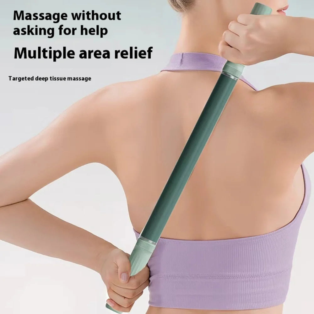 Yoga Massage Stick Yoga Fitness Wolf Teeth Muscles Massage Stick Calves Thigh Quadriceps Arm Forearm Relaxation Relieve soreness