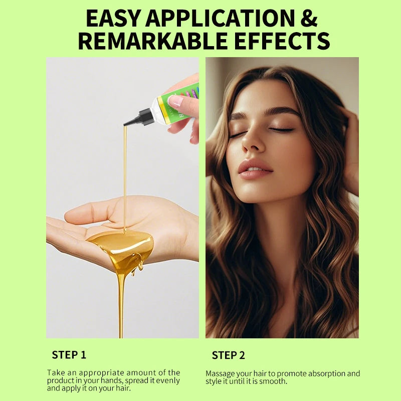 7 in 1 Hair Serum Oil Strengthen Root Smoothing Deep Nourishing Repair Frizzy Hair Product Hair Care Essence For Men Women 120ml