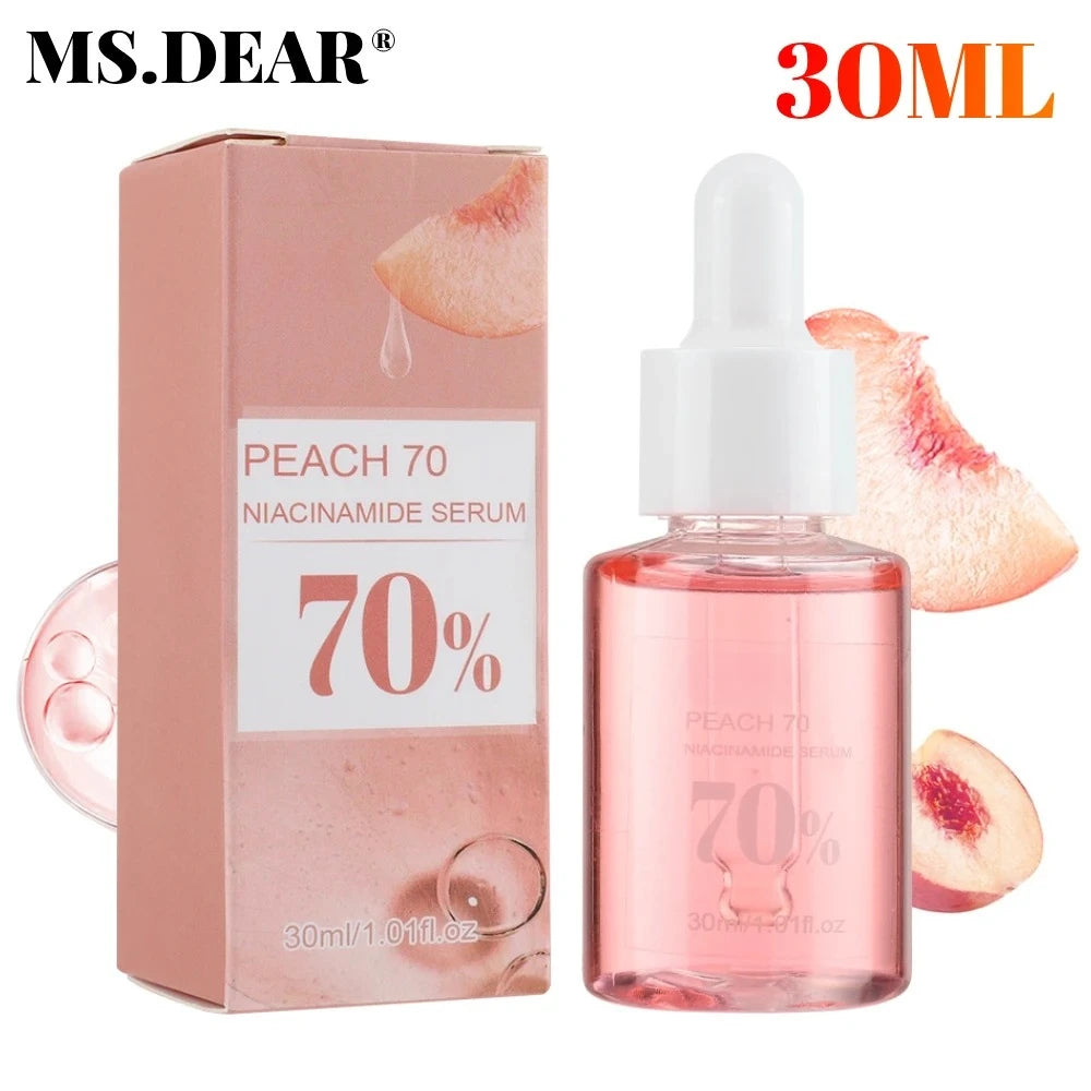 30ml Niacinamide Melanin Fading Melasma Black Spot Corrector Shrinking Pores Hyaluronic Acid Moisturizing Skincare