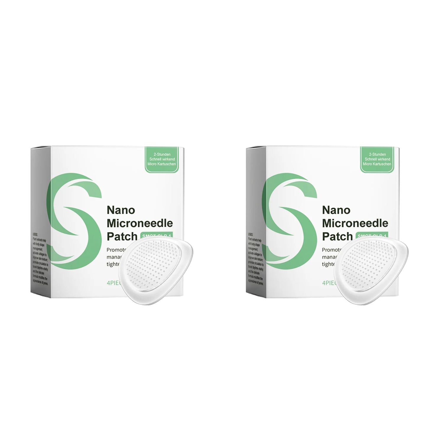 4/8/12PCS SMGT-GLP-1 Nano-Microneedle Patch Firming Skin and Body Shaping Gentle Soothing Massage Care Patch for Women