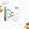4/8/12PCS SMGT-GLP-1 Nano-Microneedle Patch Firming Skin and Body Shaping Gentle Soothing Massage Care Patch for Women
