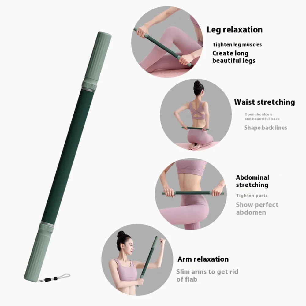Yoga Massage Stick Yoga Fitness Wolf Teeth Muscles Massage Stick Calves Thigh Quadriceps Arm Forearm Relaxation Relieve soreness